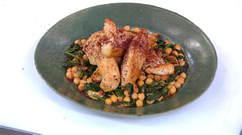 goodmorningamericarecipes|Jamie Oliver shares garlic chicken and Brussels sprouts recipe.